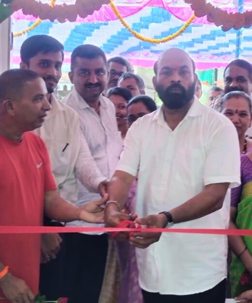 Inauguration of construction of existing panchayat
